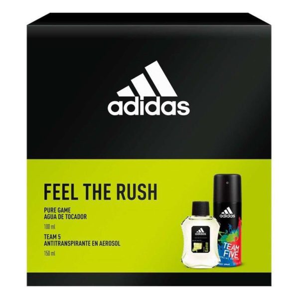 SET ADIDAS FEEL THE RUSH 2 PZAS C